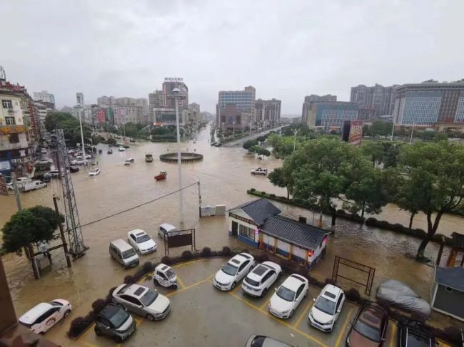 暴雨后的富川縣。譚山泉 攝（修圖）.jpg